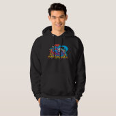 Batman + Superman + Flash Hoodie (Voorkant volledig)