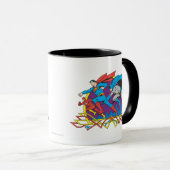 Batman + Superman + Flash Mok (Voorkant rechts)