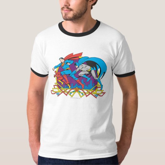 Batman + Superman + Flash T-shirt (Voorkant)