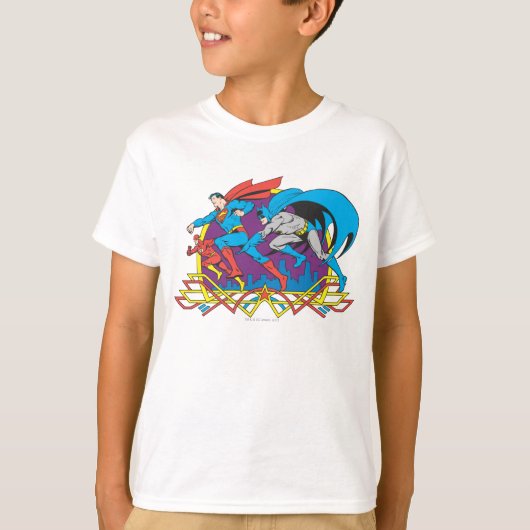 Batman + Superman + Flash T-shirt (Voorkant)