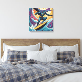 Batman Surfen Canvas Afdruk