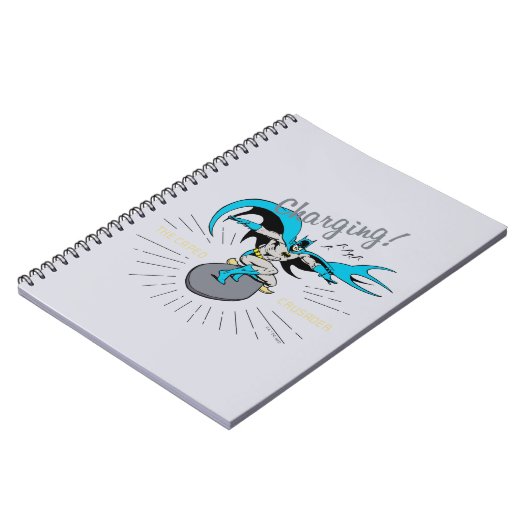 Batman Surfing - Charge! Notitieboek (Linkerzijde)