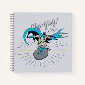Batman Surfing - Charge! Notitieboek (Voorkant)