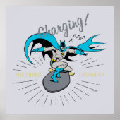 Batman Surfing - Charge! Poster (Voorkant)
