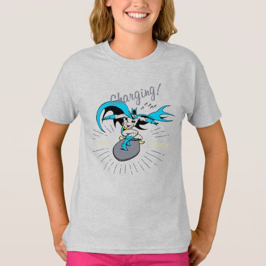 Batman Surfing - Charge! T-shirt (Voorkant)