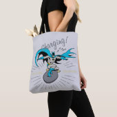 Batman Surfing - Charge! Tote Bag (Dichtbij)