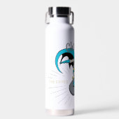 Batman Surfing - Charge! Waterfles (Voorkant)