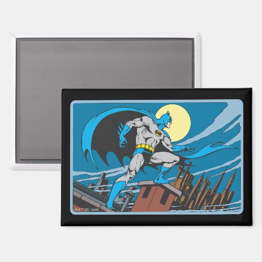 Batman Surveys City Magneet (Voorkant / Achterkant)