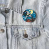 Batman Surveys City Ronde Button 5,7 Cm (In situ)