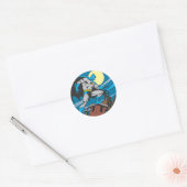 Batman Surveys City Ronde Sticker (Envelop)