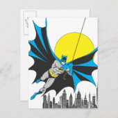Batman Swings Briefkaart (Voorkant / Achterkant)