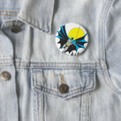Batman Swings Ronde Button 5,7 Cm (In situ)