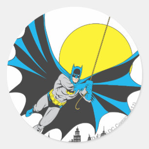 Batman Swings Ronde Sticker
