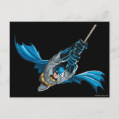 Batman Swings uit Rope Briefkaart (Voorkant)