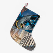 Batman Swings uit Rope Kleine Kerstsok (Voorkant (Hangend))