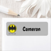 Batman Symbol | Bat Circle Logo Etiket (Insitu)