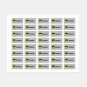 Batman Symbol | Bat Circle Logo Labels (Vel)