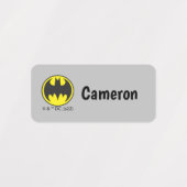 Batman Symbol | Bat Circle Logo Labels (Design 1)
