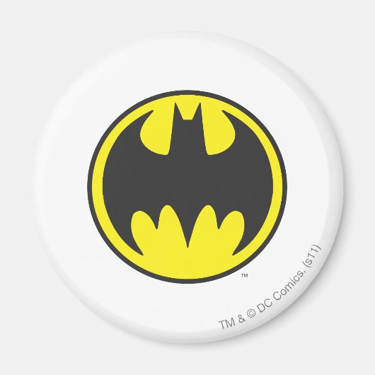 Batman Symbol | Bat Circle Logo Magneet (Voorkant)