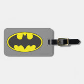 Batman Symbol | Bat Oval Logo Bagagelabel (Voorkant horizontaal)
