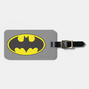 Batman Symbol Bat Oval Logo Bagagelabel