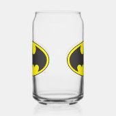 Batman Symbol | Bat Oval Logo Blikvorm Glas (Rechts)