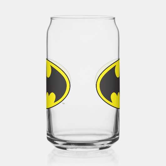 Batman Symbol | Bat Oval Logo Blikvorm Glas (Links)