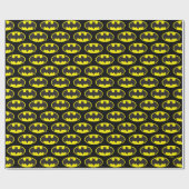 Batman Symbol | Bat Oval Logo Cadeaupapier (Vlak)