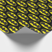 Batman Symbol | Bat Oval Logo Cadeaupapier (Hoek)