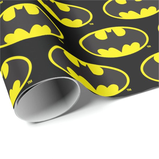 Batman Symbol | Bat Oval Logo Cadeaupapier (Rol Hoek)