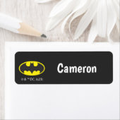 Batman Symbol | Bat Oval Logo Etiket (Insitu)