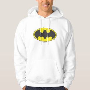 Batman Symbol Bat Oval Logo Hoodie