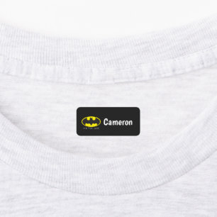 Batman Symbol Bat Oval Logo Labels