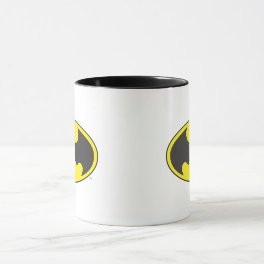 Batman Symbol | Bat Oval Logo Mok (Midden)