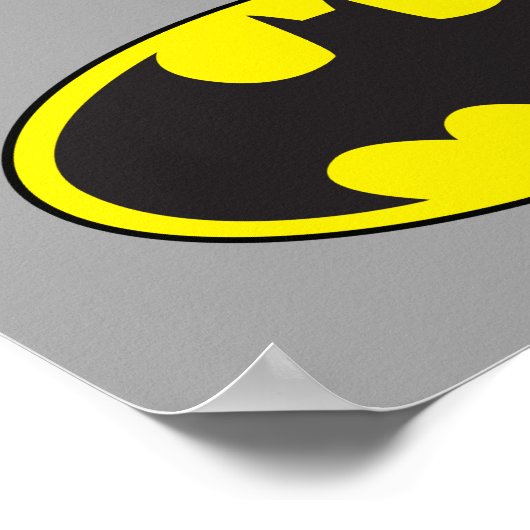 Batman Symbol | Bat Oval Logo Poster (Hoek)