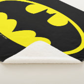 Batman Symbol | Bat Oval Logo Sherpa Deken (3/4)