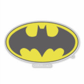 Batman Symbol | Bat Oval Logo Sticker (Voorkant)