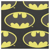 Batman Symbol | Bat Oval Logo Stof (Close Up)