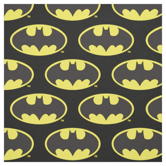 Batman Symbol | Bat Oval Logo Stof (Swatch)