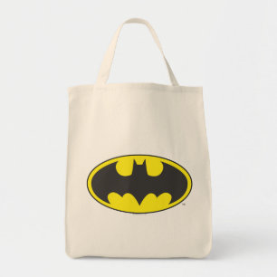 Batman Symbol Bat Oval Logo Tote Bag