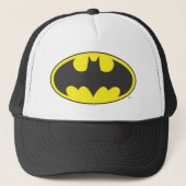 Batman Symbol | Bat Oval Logo Trucker Pet (Voorkant)