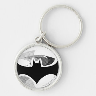 Batman Symbol Black Shadow Logo Sleutelhanger