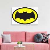 Batman Symbol Canvas Afdruk (Insitu (Woonkamer))