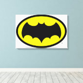 Batman Symbol Canvas Afdruk (Insitu (Houten vloer))