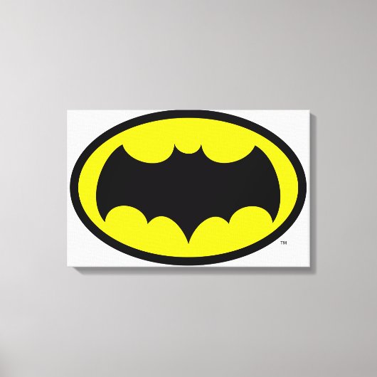 Batman Symbol Canvas Afdruk (Voorkant)