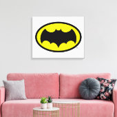Batman Symbol Canvas Afdruk (Insitu (Woonkamer))