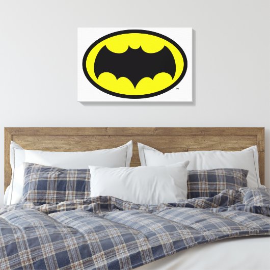 Batman Symbol Canvas Afdruk (Insitu (Slaapkamer))