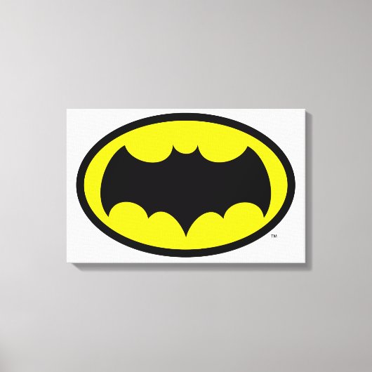 Batman Symbol Canvas Afdruk (Voorkant)