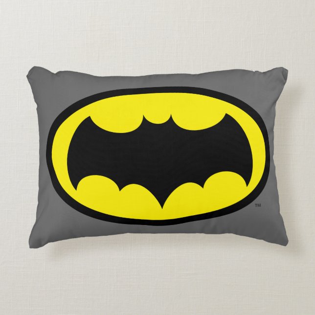 Batman Symbol Decoratief Kussen (Voorkant)