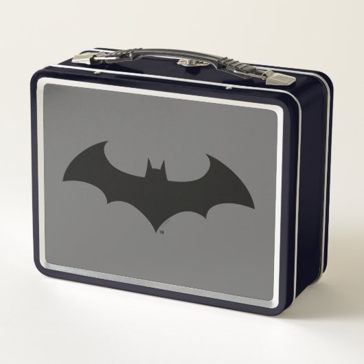 Batman Symbol | Eenvoudig BBT Silhouette-Logo (Achterkant)